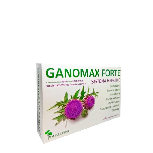 Ganomax Forte 20 ampolas