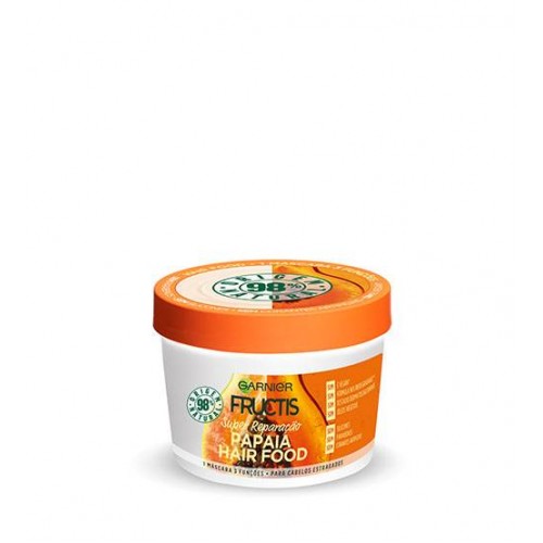 Garnier Fructis Hair Food Máscara de Cabelo Papaia 400ml