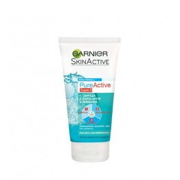 Garnier Pure Active Máscara 3 em 1 150ml