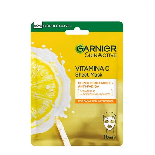 Garnier Máscara de Tecido Vitamina C 28g