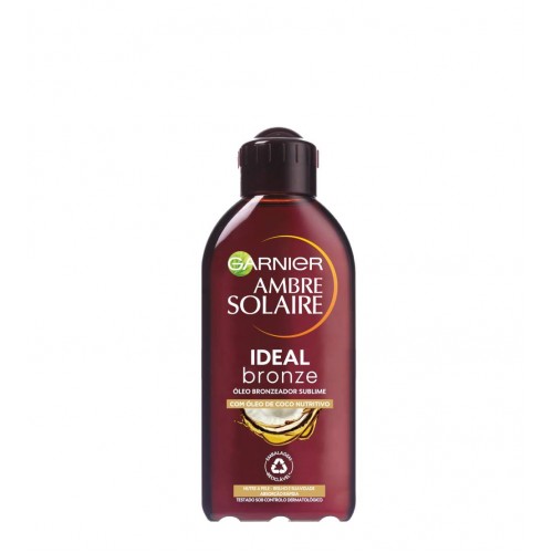 Garnier Ambre Solaire Ideal Bronze Óleo Bronzeador 200ml
