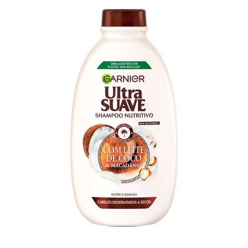 Garnier Ultra Suave Leite de Côco Shampoo 400ml