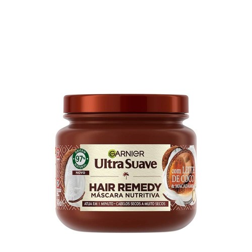Garnier Ultra Suave Leite De Côco Máscara 340ml