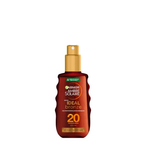 Garnier Ambre Solaire Ideal Bronze Óleo Protetor SPF20 150ml