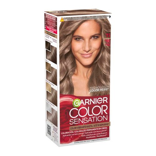 Garnier Color Sensation Coloração Permanente em Creme 7.1 Louro Frio