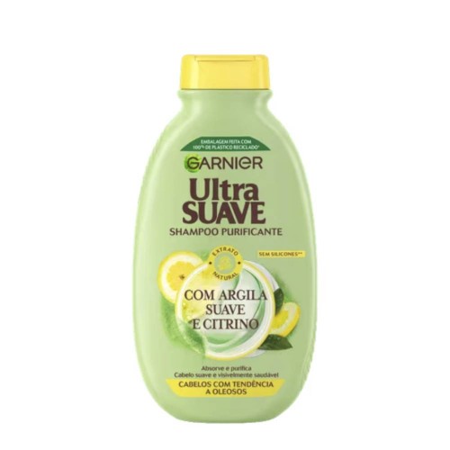 Garnier Ultra Suave Argila Suave e Citrino Shampoo 400ml