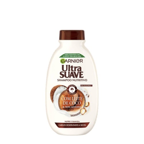 Garnier Ultra Suave Leite de Coco Shampoo 250ml