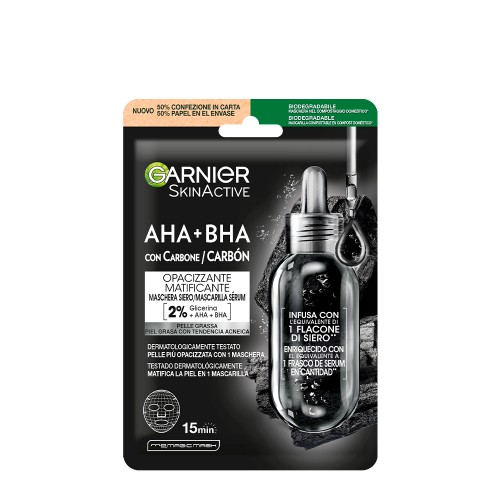 Garnier Máscara de Tecido Matificante 28g