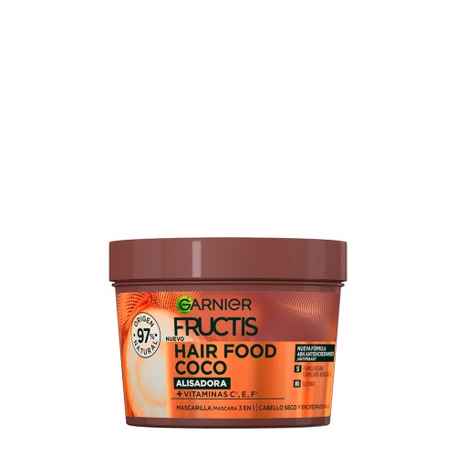 Garnier Fructis Hair Food Máscara de Cabelo Coco 400ml