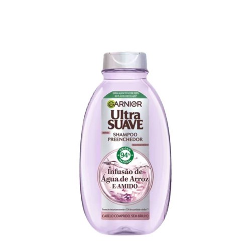 Garnier Ultra Suave Infusão de Água de Arroz Shampoo 250ml