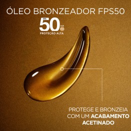 Garnier Ambre Solaire Ideal Bronze Óleo Protetor SPF50 150ml