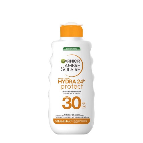 Garnier Ambre Solaire Hydra 24h Protect Leite Protetor SPF30 175ml