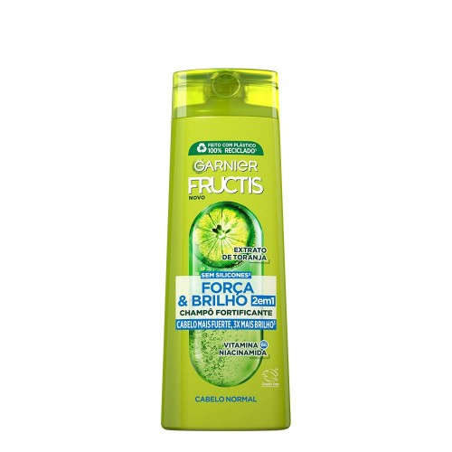 Garnier Fructis Força & Brilho Shampoo 2-em-1 400ml
