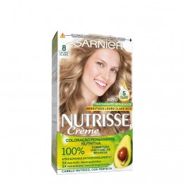 Garnier Nutrisse Coloração Permanente 8 Louro Claro