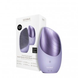GESKE Sonic Thermo Escova Facial 6 em 1 Púrpura