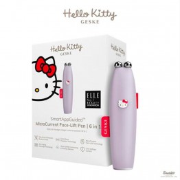 GESKE Hello Kitty MicroCurrent Face-Lift Pen 6 em 1 Roxa