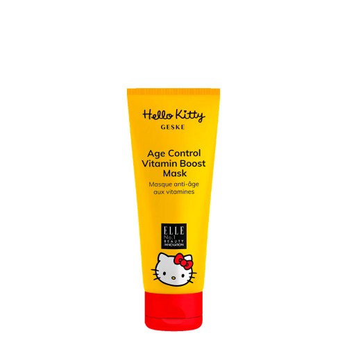 GESKE Hello Kitty Máscara Vitamínica Anti-Idade para Sonic Warm&Cool Mask Rosa 50ml