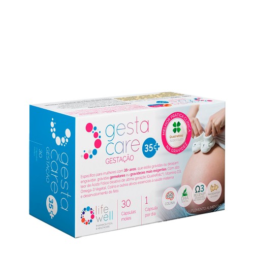 GestaCare Gestação 35+ 30 cápsulas