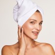 GLOV Premium Hair Towel Wrap White