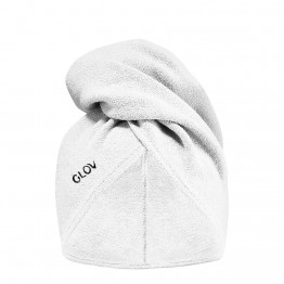 GLOV Premium Hair Towel Wrap White