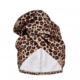 GLOV Premium Hair Towel Wrap Cheetah