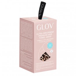 GLOV Premium Hair Towel Wrap Cheetah