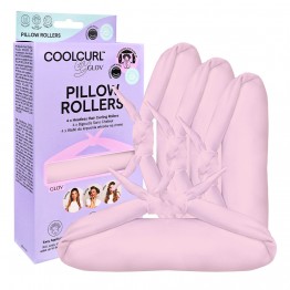 GLOV Pillow Rollers Heatless Modeladores de Caracóis Pink 4 Peças