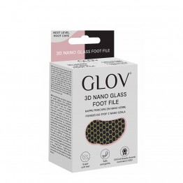 GLOV 3D Nano Glass  Lima para Pés Black