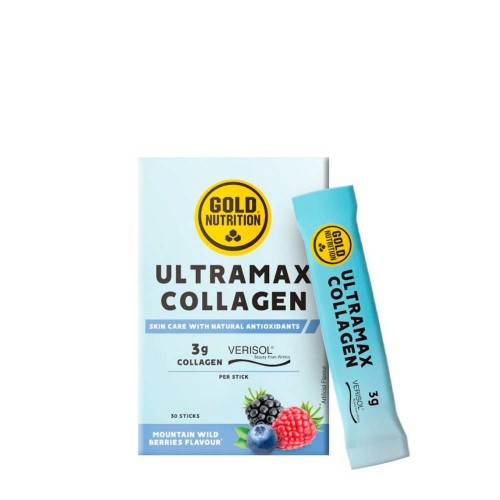 GoldNutrition Ultramax Collagen Sabor Frutos Vermelhos 30 sticks
