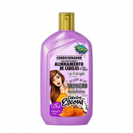 Gota Dourada Fortalecimento Cabelos Com Escova Condicionador 430ml