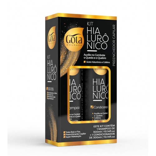 Gota Dourada Preenchedor Hialurónico Duo 300ml 