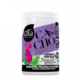 Gota Dourada Meu Cacho Perfeito Creme de Pentear Queratina Vegetal 1kg