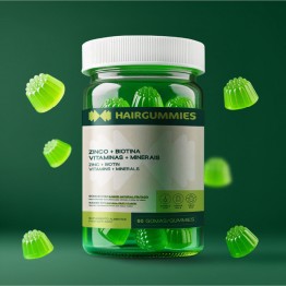 Hairgummies Zinco+Biotina+Vit+Min 60 gomas