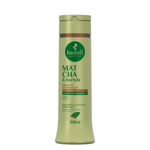 Haskell Matcha & Hortelã Shampoo Antirresíduos 300ml