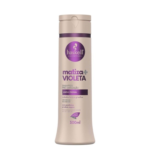 Haskell Matiza+ Violeta Shampoo Pré-Matização 300ml