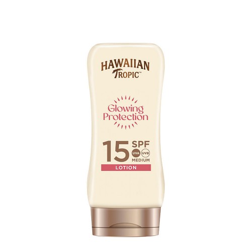 Hawaiian Tropic Glowing Protection Loção Solar SPF15 180ml