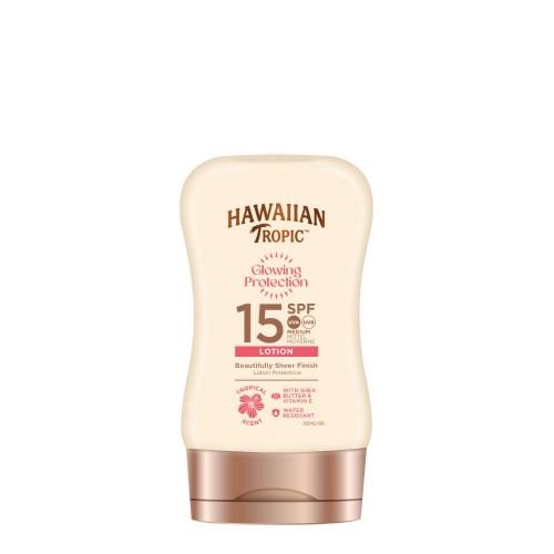 Hawaiian Tropic Glowing Protection Loção Solar SPF15 100ml
