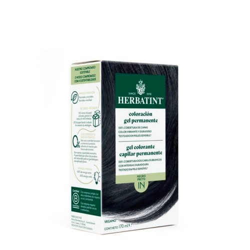Herbatint Coloração Permanente N1 Preto 150ml