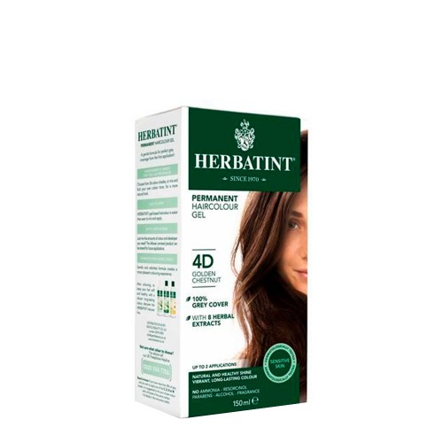 Herbatint Coloração Permanente D4 Castanho Dourado 150ml