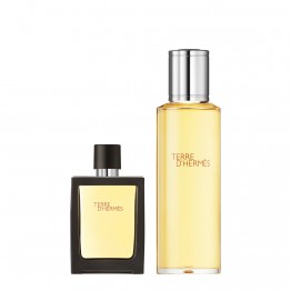 Hermès Terre d'Hermès Parfum Recarregável 30ml + Recarga 125ml