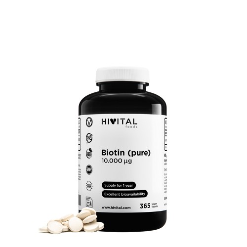 Hivital Biotin 10.000ug 365 comprimidos