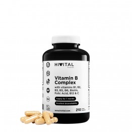 Hivital Vitamin B Complex 210 cápsulas