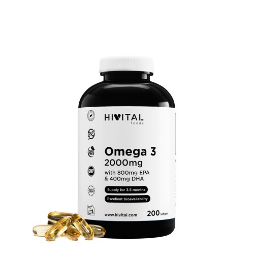 Hivital Omega 3 2000mg 200 cápsulas