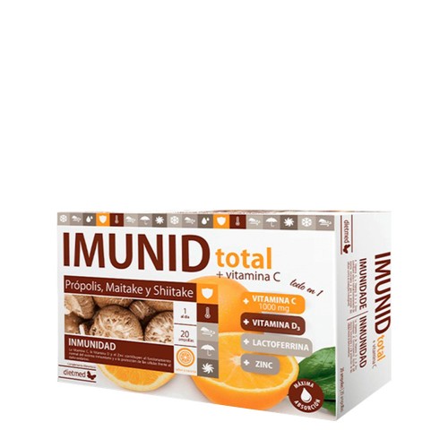 Imunid Total + Vitamina C 20 ampolas