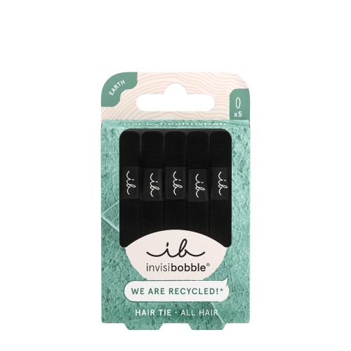 Invisibobble Ecotie Black 5 unidades
