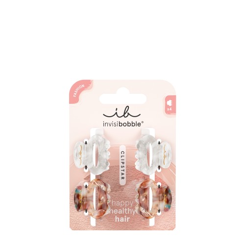 Invisibobble Clipstar Petit Bijoux 4 unidades