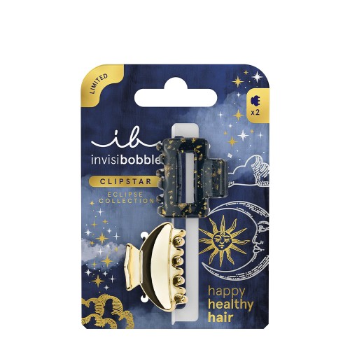 Invisibobble Clipstar Eclipse Lunar Glam 2 unidades