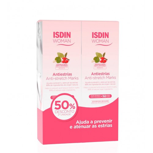 ISDIN Woman Antiestrias 2x250ml Preço Especial