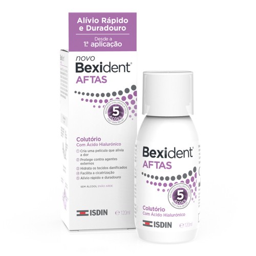 ISDIN Bexident Aftas Colutório 120ml