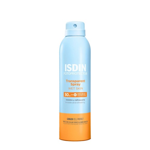 ISDIN Fotoprotector Transparent Spray Wet Skin SPF50 250ml